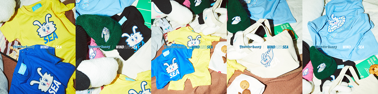 THUNDER BUNNY x WIND AND SEA」コラボ | RodneyFun.com ロドニー