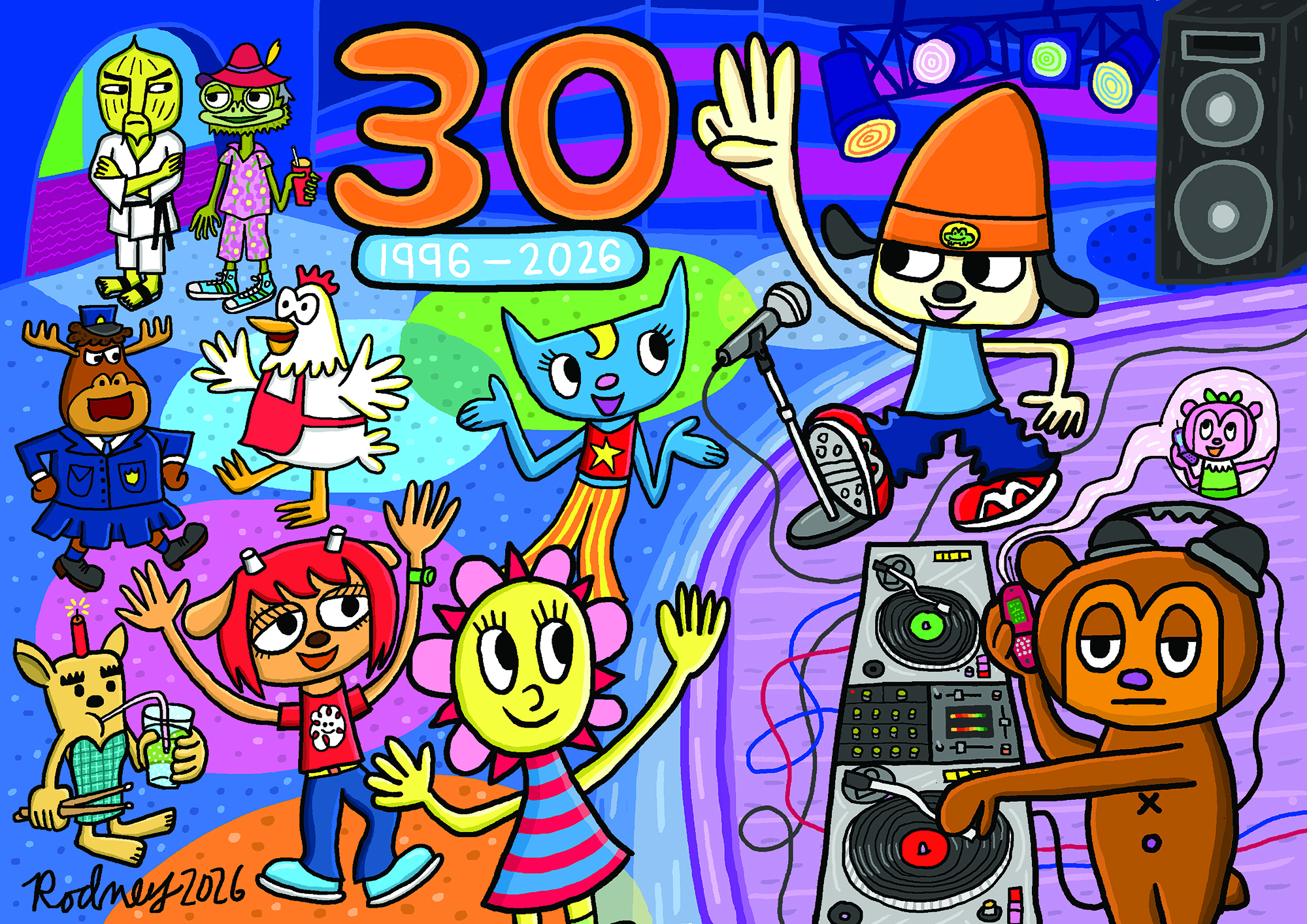 Parappa 30th Anniversary
